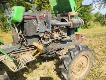 Kubota b 7000 4/4 + rotavátor - 13