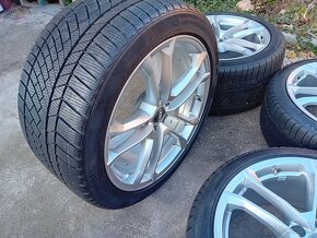19" ALU 5x112 or AUDI R8 dvojrozmer, zimné pneu ako nove TO - 13