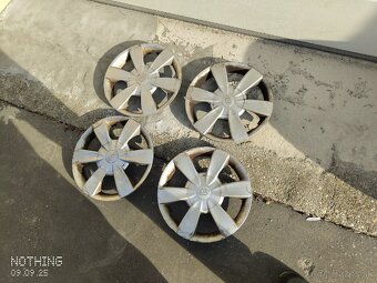 Zimná sada plechové disky Kia Rio / Hyundai Accent R14 - 13