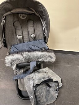 CYBEX Platinum + COTTONMOOSE Rukávník s kožušinou - 13