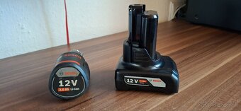 Bosch Professional GSR 12V + 2 batérie + nabíjačka - 13