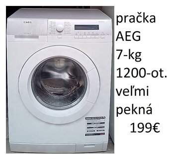 predám pračku A+++ - 13