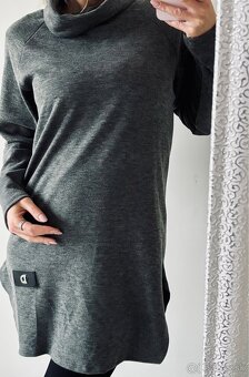 Damsky predlženy rolak grey D - 13