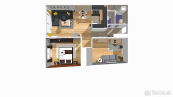3-izbový byt na prenájom s parkovacím miestom (78m2) - 13