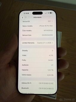 iPhone 16 Pro max 1T - 13