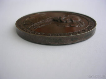 AE medaila 1879 Franz Joseph I.+Elisabeth 25.výročie svadby - 13