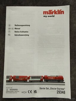 Predám vlakovú súpravu Märklin s prislusenstvom - 13