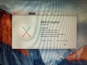 Predám Apple Macbook Air 13" 128gb - 13