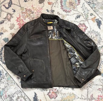 Pánska kožená bunda Camel Active - 13