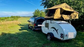 Minikaravan CARETTA - šikovný príves na cestách, TOP výbava - 13