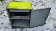 Plechové skrinky,regale,poličky do dielne a pod... - 13