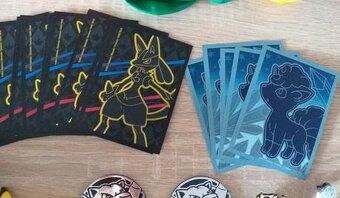 Pokémon kartičky,zlaté kovové,balíčky,mince,obaly,Pikachu - 13
