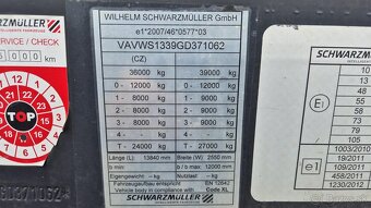 Prodám SCHWARZMÜLLER SPA 3/E STD - Mulda na přepravu svitků - 13
