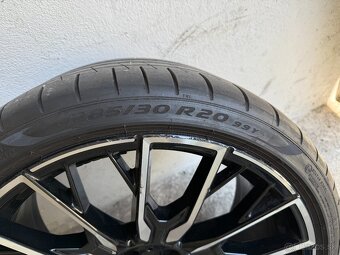 Letný komplet dvojrozmer BMW 5x112 255/35 R20 + 285/30 R20 - 13