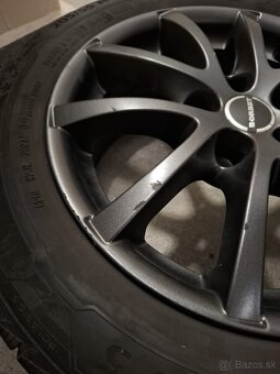 ALU disky Borbet LV5 Anthracite Glossy+zimné pneu 205/55 R16 - 13