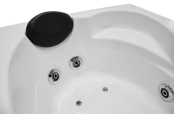 M-SPA - 0207 Kúpeľňová vaňa s hydromasážou 150 x 92 x 53 cm - 13