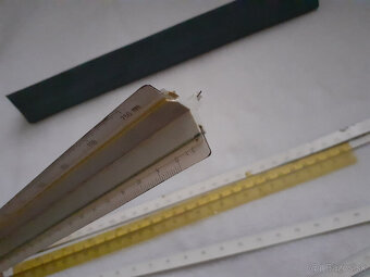 Logaritmické pravítka + iné rysovacie pravítka - 13