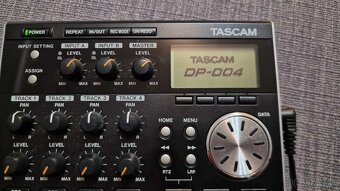 Tascam DP-004 - prenosný 4 track rekordér - 13