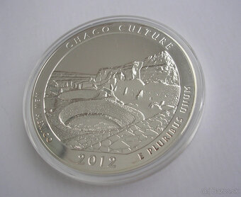 5 Oz Quarter Dollar 2012 New Mexico - CHACO CULTURE - 13