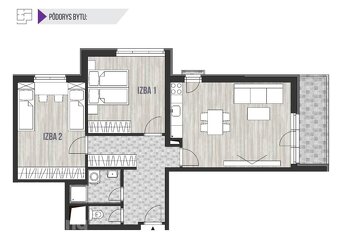 ZARIADENÝ - 3i v novostavbe 76 m2 + balkon - Trenčín - 13