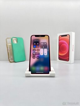 iPhone 12 MINI RED TOP STAV NOVÁ BATÉRIA 100% - 13