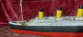 109 CM MODEL TITANICU Z DREVA - 13