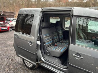 VW Caddy 1.2 TSI 77 kW 2x šoupačky 2011 klima serviska - 13