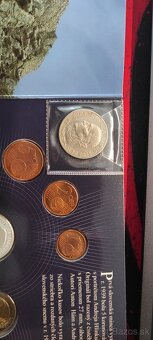 Veľmi vzácna sada prvých euromincí SR - 13