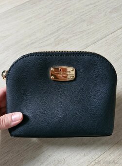 NOVA Michael Kors kozmeticka taska, cierno zlata kabelka - 13