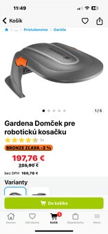 Gardena Life 750 + domček - 13