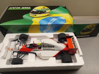 F1 MCLAREN MP4/5B 1990 AYRTON SENNA MINICHAMPS 1:18 - 13