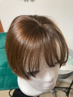 Dámske tupé – ručná výroba zo 100 % detských slovenských vla - 13