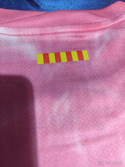 Dres Fc Barcelona Ružový Unikát Batikovaný Nový s visačkami - 13