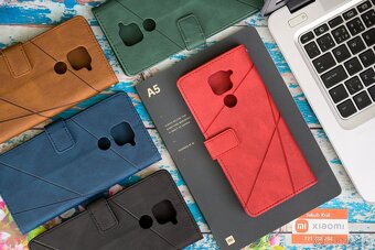 Dvojfarebné zatváracie puzdro pre Xiaomi, Redmi, Poco - 13