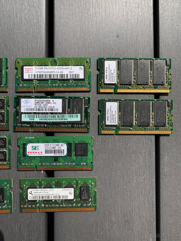 Notebook RAM pamäte: 256 MB, 512 MB, 1 GB a 2 GB - 13