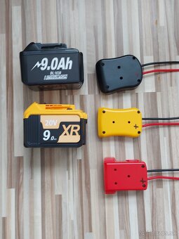 Štartovacie káble, pre Aku Makita/DeWALT/Milwaukee/BOSCH - 13