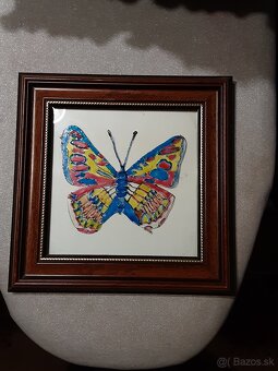 Predaj Olejomaľby kvetov a kópií portrétov v rámoch - 13