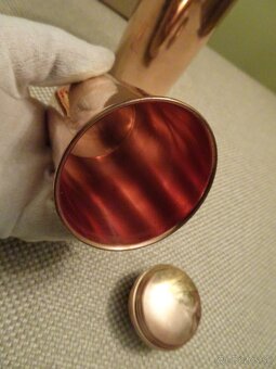 Predám veľkú medenú fľašu s kvalitnou medenou zátkou - 13