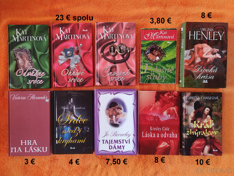Romány, beletria, romantické, historické, detské knihy - 13