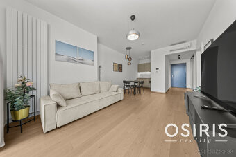 Klimatizovaný 2 izbový byt s terasou v Eurovea Tower, 1x par - 13