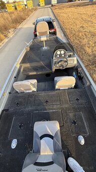 Predám rybársky hliníkový čln Polar craft 180PB - 13