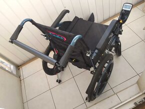 Elektrický invalidny vozik 46cm vaha 26kg do 110kg NOVY - 13