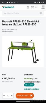 Rezačka na dlažbu - 13