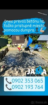 Zemne a vykopove prace, Autodoprava. - 13