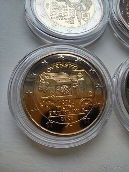 Slovenské 2€ mince v UNC stave - 13