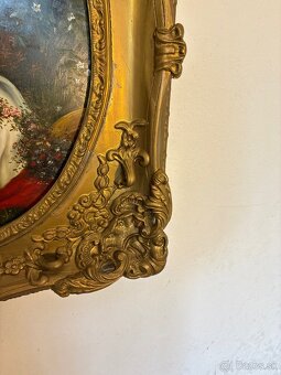 Olejomaľba na doske - 13