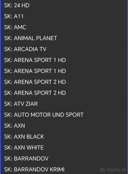 IPTV televize + Sportovní programy - 13