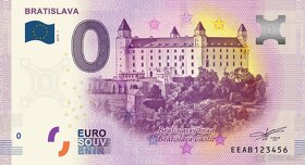 0 euro / 0 € souvenir bankovky ročníkové čísla - 13