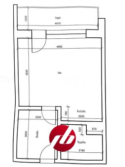 1kk – 32m2 + veľká lodžia – 5,5m2 | Bôrik – Oravská cesta - 13
