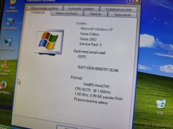 Asus Eee PC 901, model EEEPC901-BK009X, s puzdrom - 13